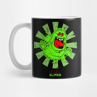 Slimer Retro Japanese Ghostbusters Mug